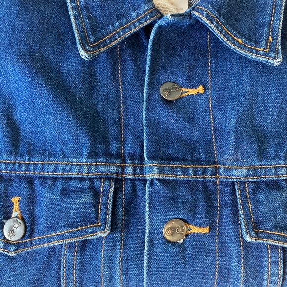 Vintage Silver Spur Western Wear Denim Blue Jean Jacket Men's Size Large - Picture 3 of 9